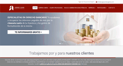 Desktop Screenshot of jorgejuanabogados.com